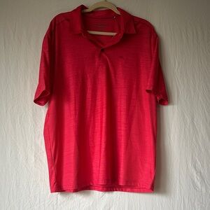 Tommy Bahama Men's Red Polo Shirt